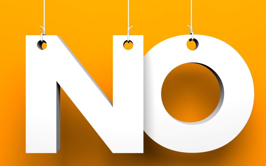 Tips on How to Say “No”